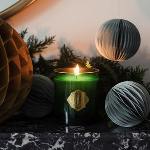 Clause Candle burning
